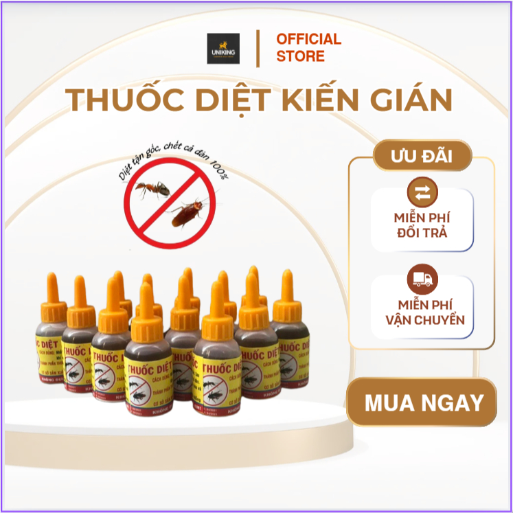 Combo 10 lọ diệt gián sinh học