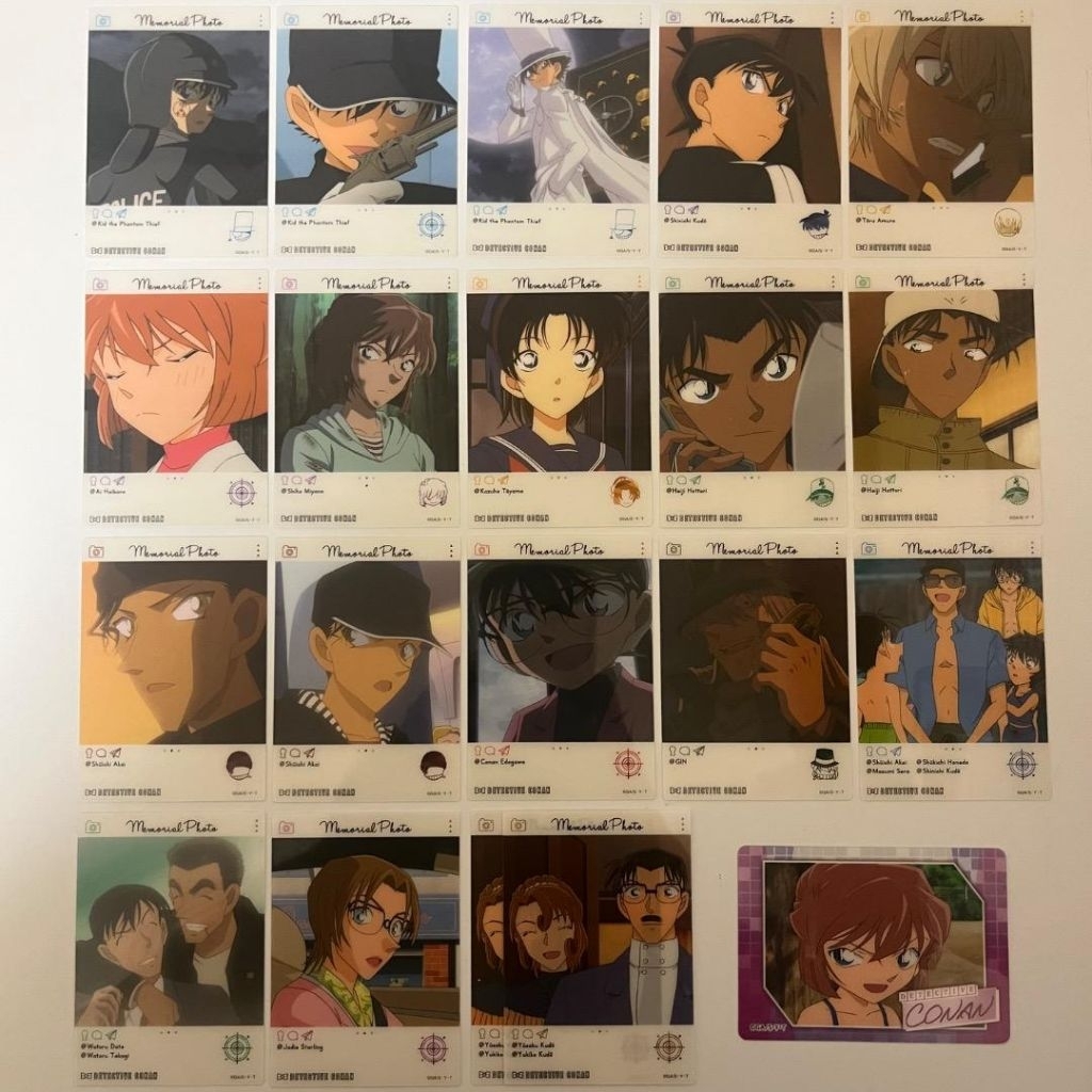 (P5) Card bo góc CONAN các loại: Emoca