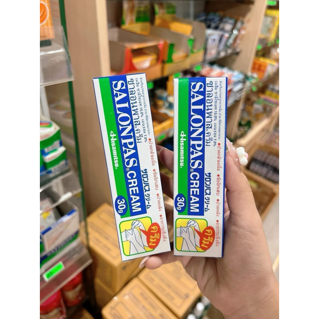 [Xách Tay Thái ] Kem Xoa Bóp Salonpas Thái Lan