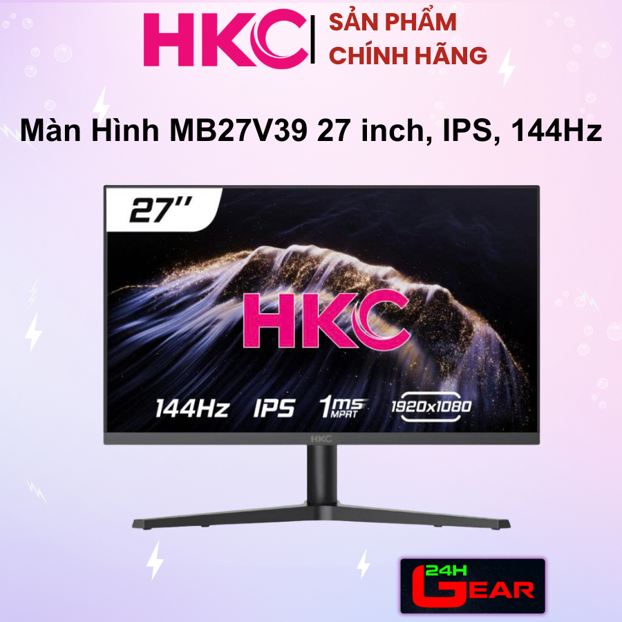 Màn hình máy tính HKC MB27V39 - 27 inch ( IPS, 144Hz )- Chính Hãng