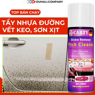 Vệ Sinh Xe Ô Tô - Tẩy Ngoại Thất Ô Tô - Chai Xịt CARTY Làm Sạch Bề Mặt Sơn Xe Khỏi Các Vết Bám Bẩn