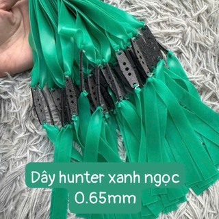 10 dây thun super xanh ngọc 0,65 dài 15cm kéo tớ má , dây thun cao su cao cấp ( Hàng sịn )