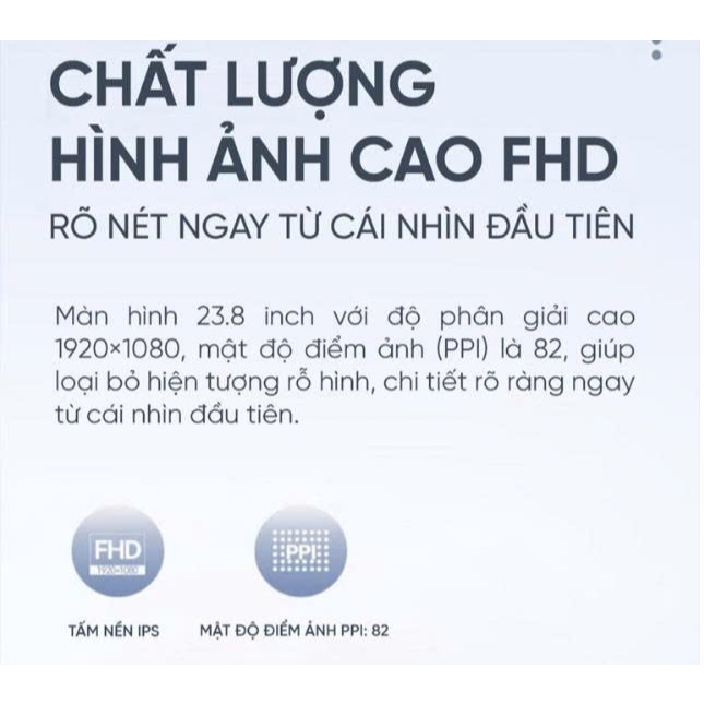 Màn hình máy tính HKC MB24V39 - 23.8 inch, tấm nền IPS, 120Hz - Chính Hãng | BigBuy360 - bigbuy360.vn