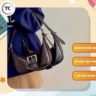  Túi xách nữ size 22cm túi đeo vai túi đeo chéo phong cách retro thu đông cho nữ T64 