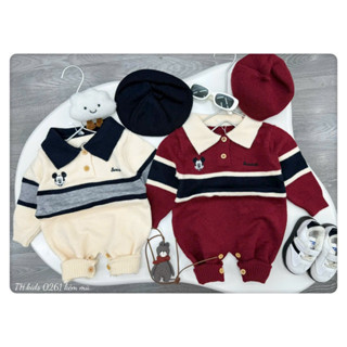  Set Body Len Mikey TẶNG KÈM MŨ NỒI vip cho bé trai 5-13kg 