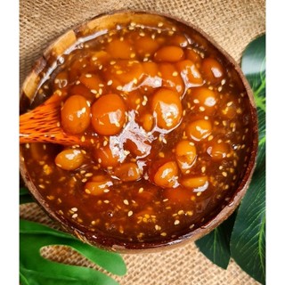 Đá me hạt mềm dẻo 500g (tặng bịch đậu phộng rang)