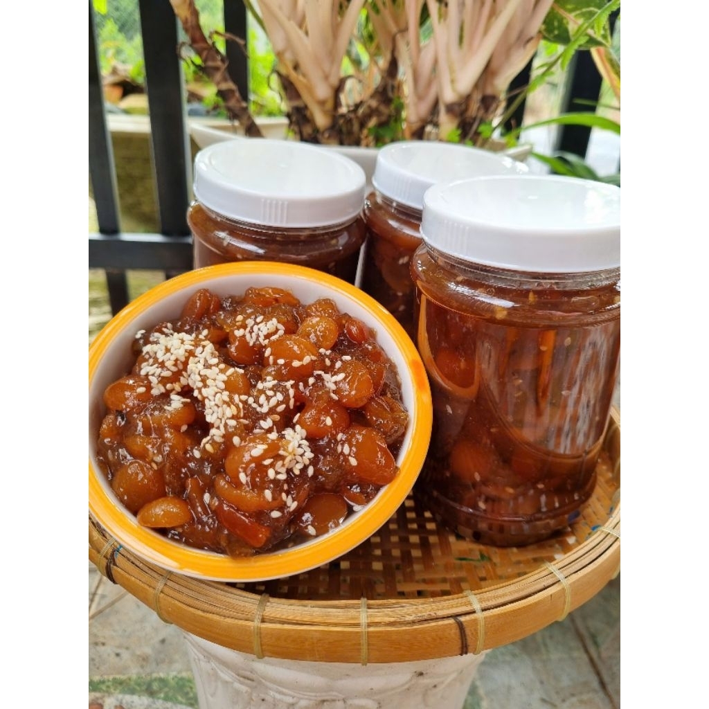 Đá me hạt mềm dẻo 500g (tặng bịch đậu phộng rang)