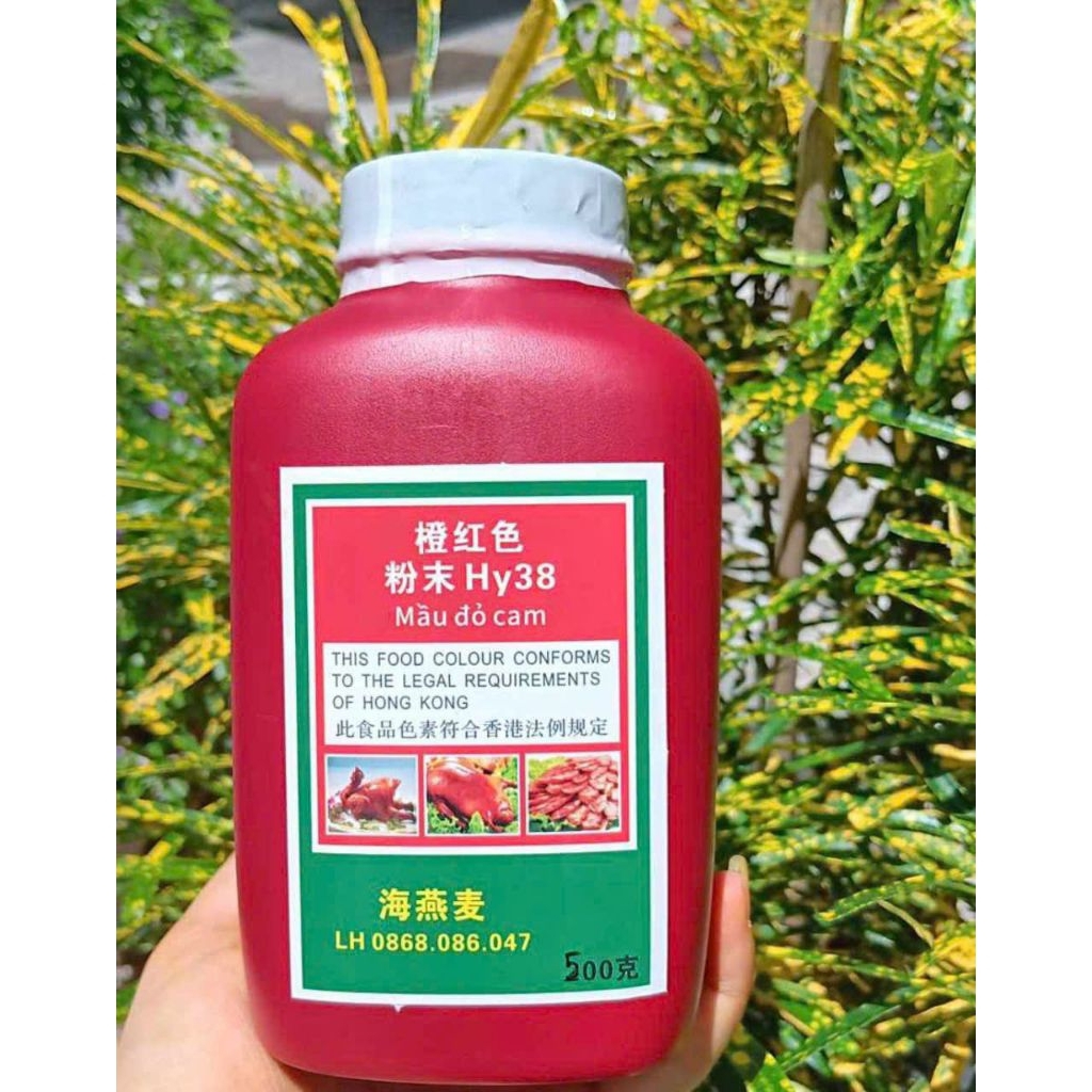 Bột màu đỏ cam _ Màu gạch tôm