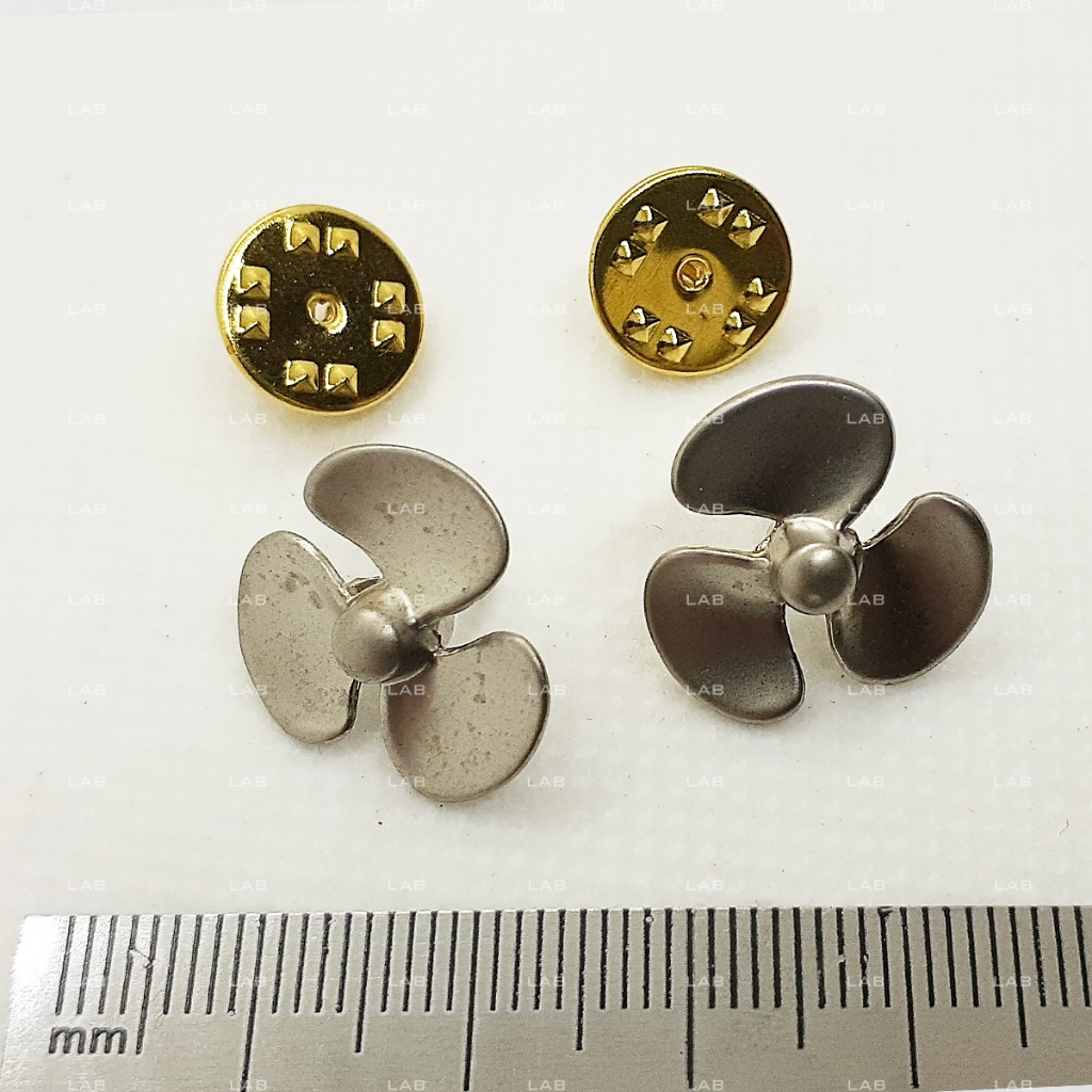 Pin cài áo Jet fan cánh quạt