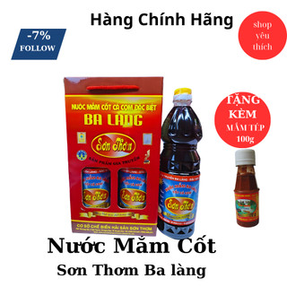  Combo Nước Mắm Cốt 45 độ đam. Truyền Thống Sơn Thơm Ba Làng - Đặc sản Thanh Hóa chuẩn vị - Shop Yêu Thích. 