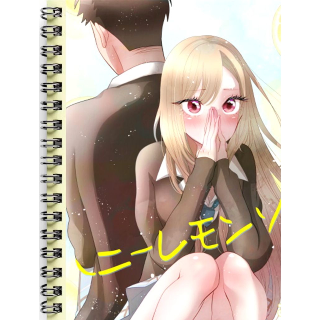 Sổ tay DOU đen trắng ecchi gốc nhật