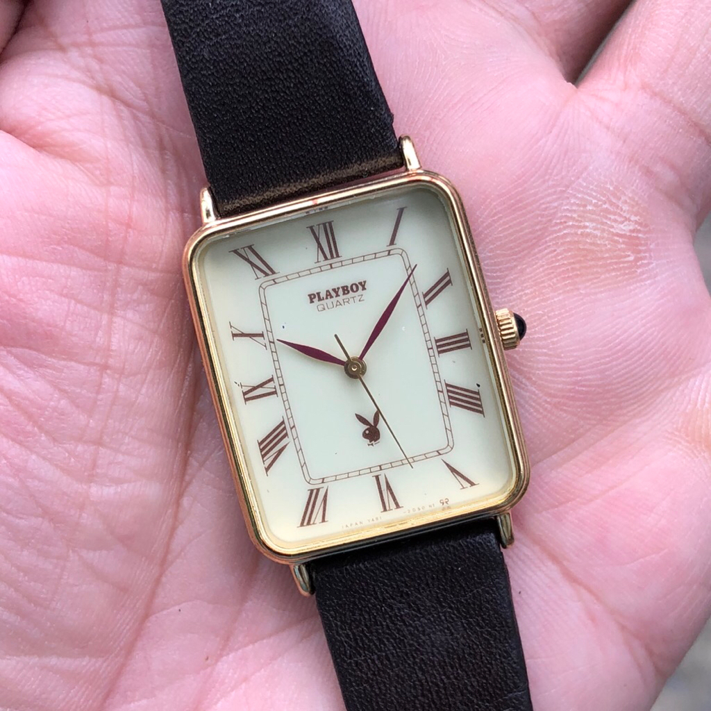 Đồng hồ Nam Nữ Playboy nguyên zin, vintage số la mã