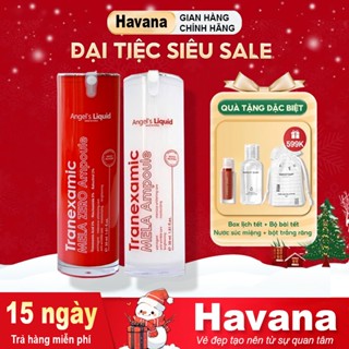  Siêu Tinh Chất Tranexamic Acid Xoá Thâm Đỏ Mờ Sạm Nám Angel Liquid Tranexamic Mela Ampoule 30ml 