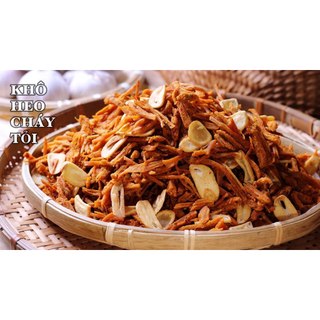 Khô Heo Cháy Tỏi (loại1) Thơm Ngon Hũ 300gr