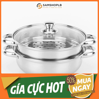 Nồi hấp 2 tầng đa năng đường kính 28cm