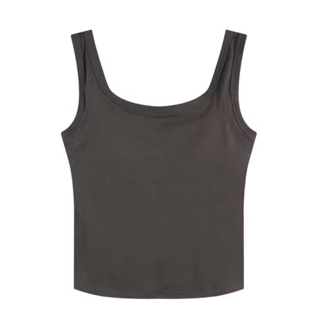 Áo Ba Lỗ Dây To , Áo 2 dây bản to cổ vuông màu trơn (Có bigsize) BL1040 | BigBuy360 - bigbuy360.vn