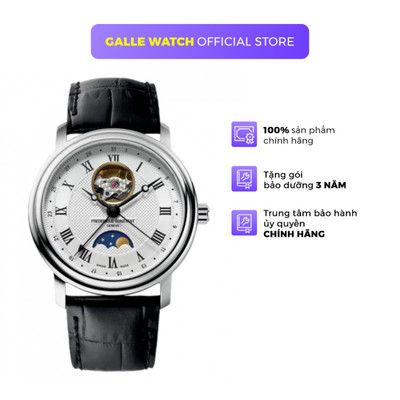 Đồng hồ cơ Nam Frederique Constant FC-335MC4P6 kính Sapphire dây da đeo tay cao cấp chính hãng