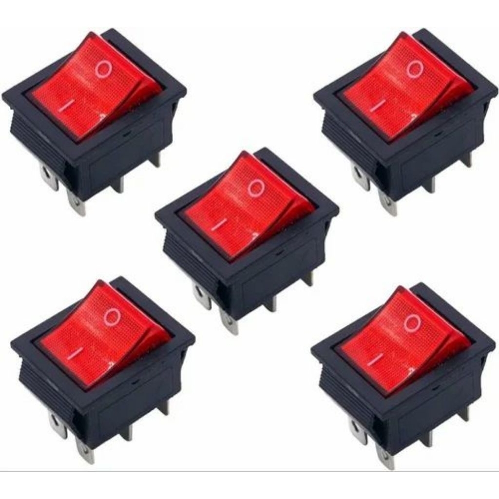 Công tắc bập bênh KCD4 (6 pin)