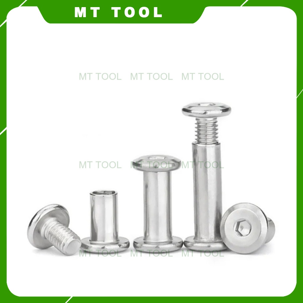 [T013] Set 6 con Đinh tán vặn ren hay đinh tán inox 304