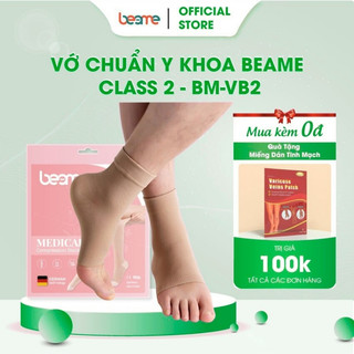 Vớ Y Khoa Ngăn Ngừa Suy Giãn Tĩnh Mạch Beame, Tất Y Tế Cổ Chân Class 2 - BM-VB2 (1 Đôi)