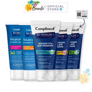  Sữa rửa mặt Compliment No Problem BHA & Tea Tree làm sạch sâu giảm dầu mụn 200ml 