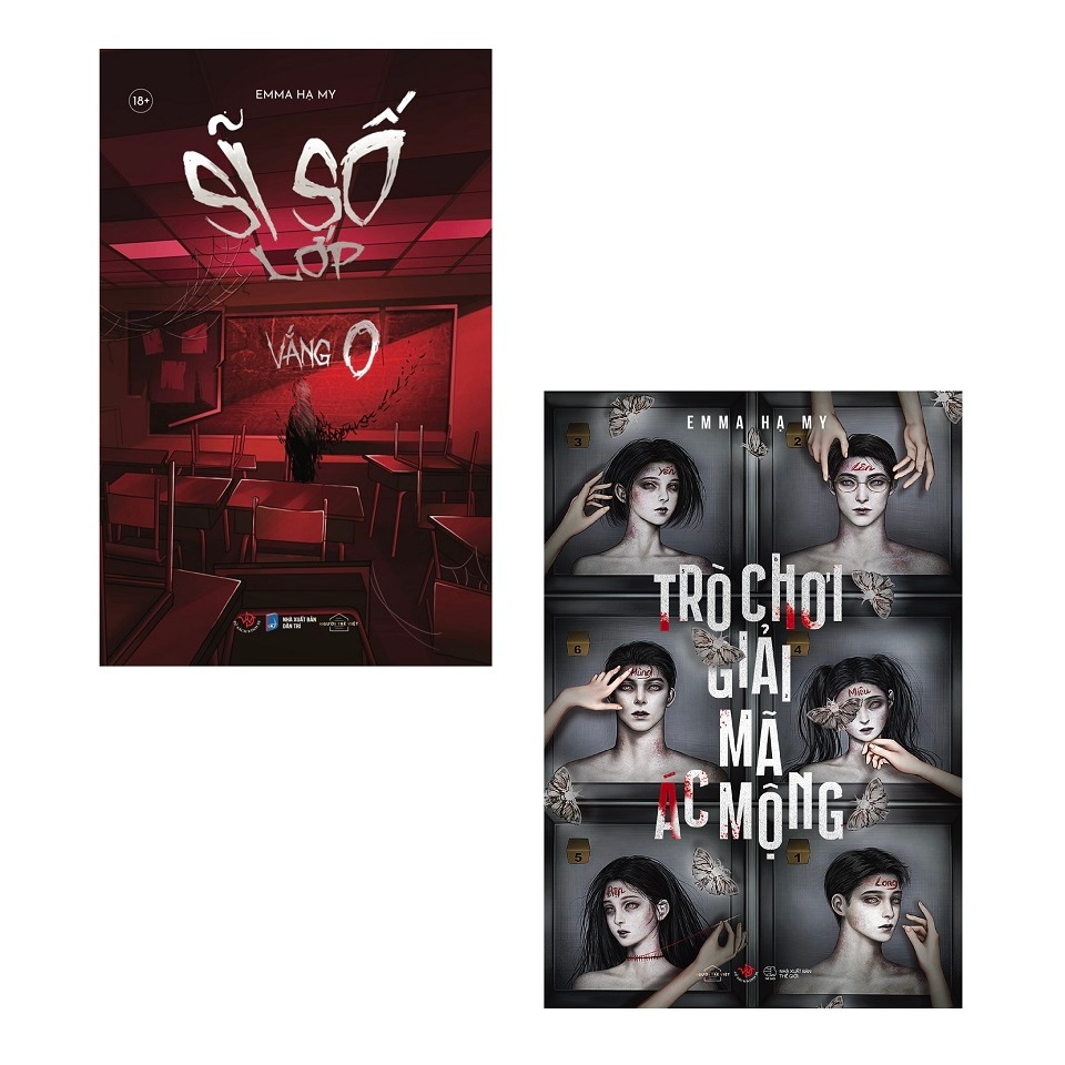 Sách - Combo Kinh Dị Emma Hạ My