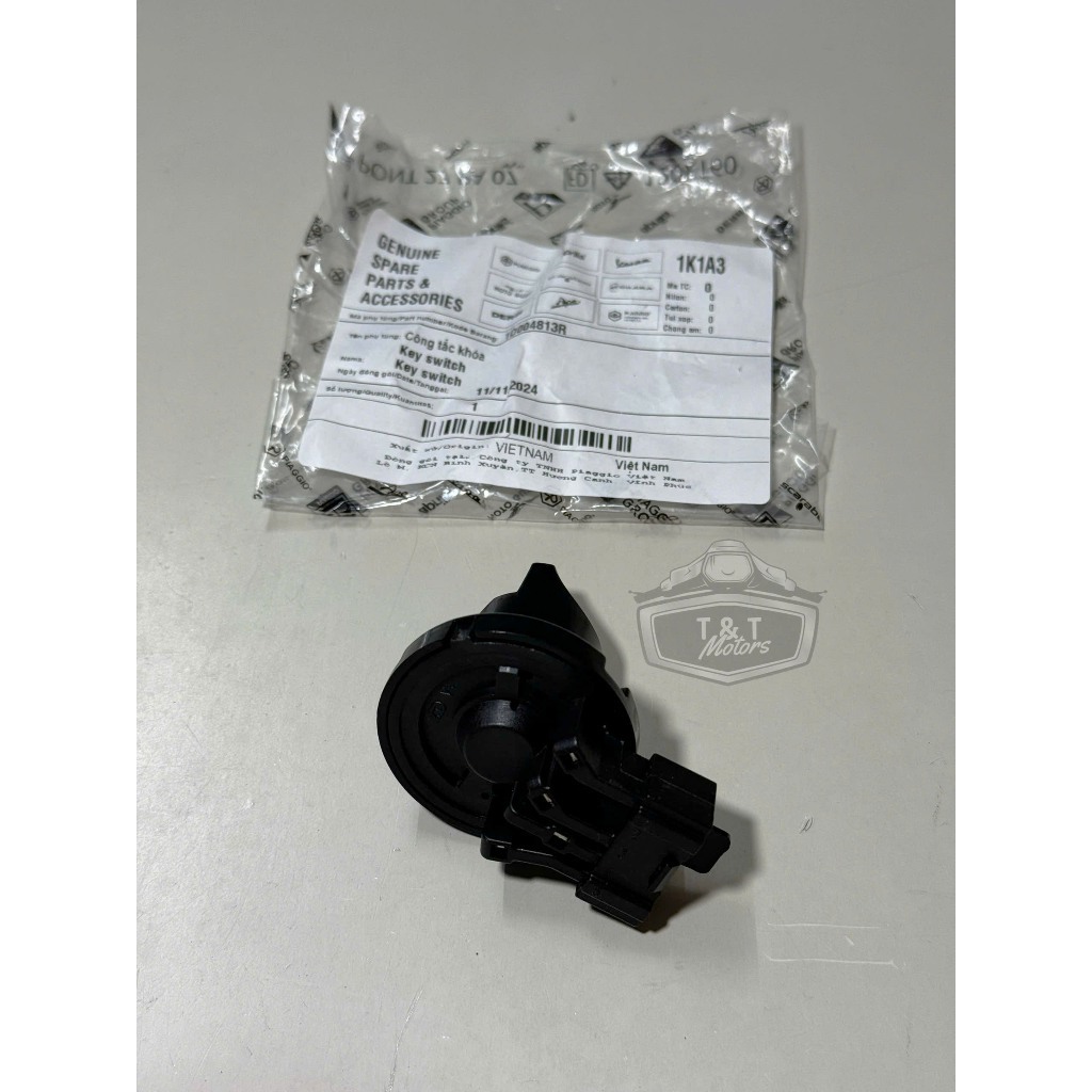 Đuôi ổ khóa Vespa Sprint , Primavera , GTS IGET , Medley , Liberty ABS mẫu mã mới 2025 ( lắp chung c