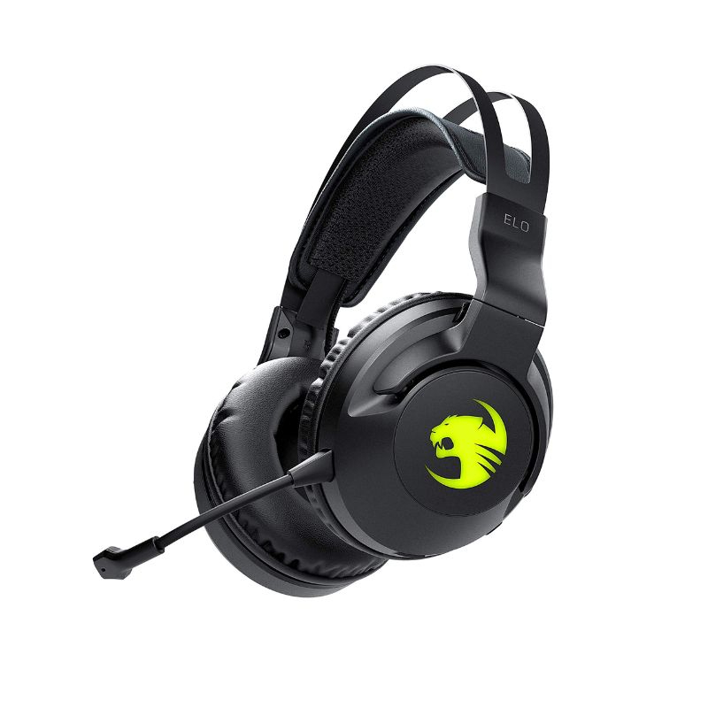 Tai nghe gaming không dây ROCCAT Wireless | 2.4GHz Stellar | Pin lâu | 7.1 Surround
