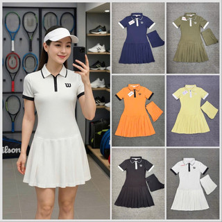  Váy liền thân thể thao nữ chơi Golf Pickleball tennis chất thun co giãn và dày dặn lên phom xinh kèm quần 