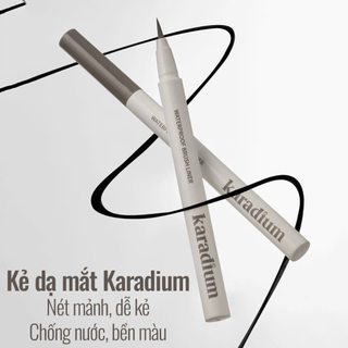 Bút dạ kẻ mắt siêu mảnh lâu trôi
