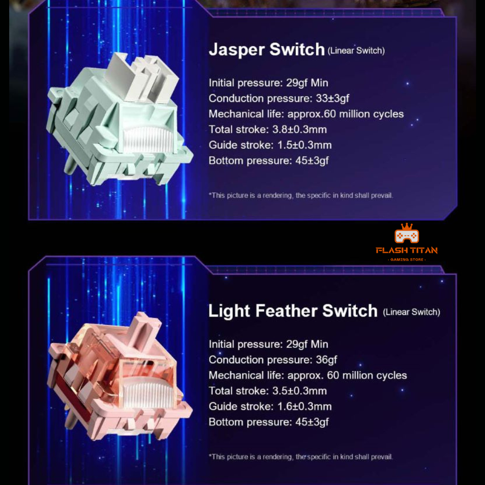 Bàn phím cơ Leobog AMG65 - Màn Led độc đáo, có app tùy chỉnh - LED RGB mạch xuôi - Pin 8000mAh | BigBuy360 - bigbuy360.vn