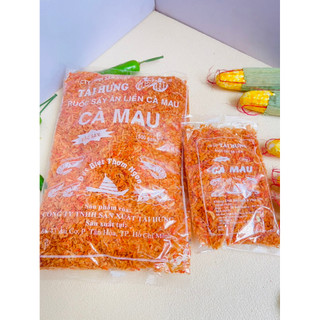 RUỐC ( TÉP ) SẤY ĂN LIỀN CÀ MAU HIỆU TÀI HƯNG - GÓI 100GRAM - 500GRAM