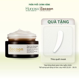  Thạch hoa hồng dưỡng ẩm Cocoon kem dưỡng ẩm cho làn da mềm mại và rạng ngời 30ML - HUNOXA 