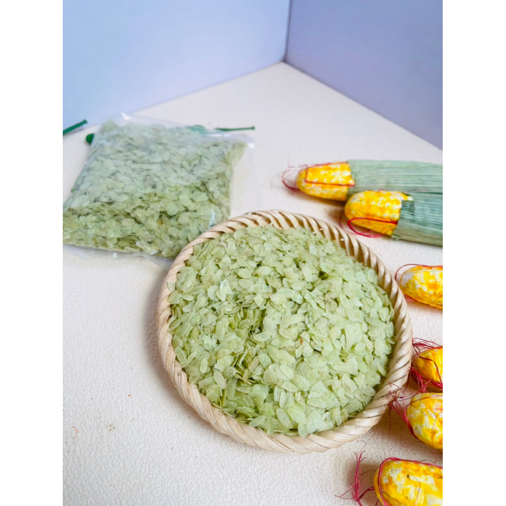 CỐM XANH / CỐM DẸP / CỐM NON / CỐM XANH HÀ NỘI 200Gram - 500GRAM