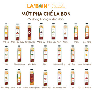 Mứt Pha Chế Việt Quất LA'BON.