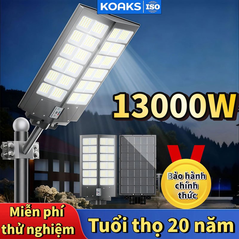 Đèn LED năng lượng mặt trời 5000-20000W, Đèn năng lượng mặt trời cho sân vườn, Đèn năng lượng mặt trời, Chống nước IP67
