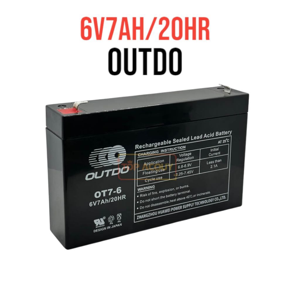 Ắc quy xe điện trẻ em 6V7AH hàng loại xịn, chất lượng cao| Ắc quy 6V dùng cho quạt tích điện, xe trẻ