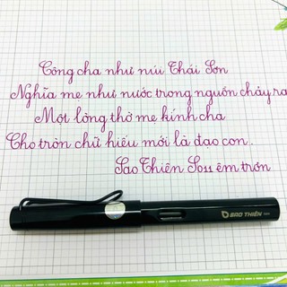 Bút máy Sao Thiên S011 êm trơn cao cấp ngòi viết mượt | SAO THIEN ( Bút Chưa Có Mực )