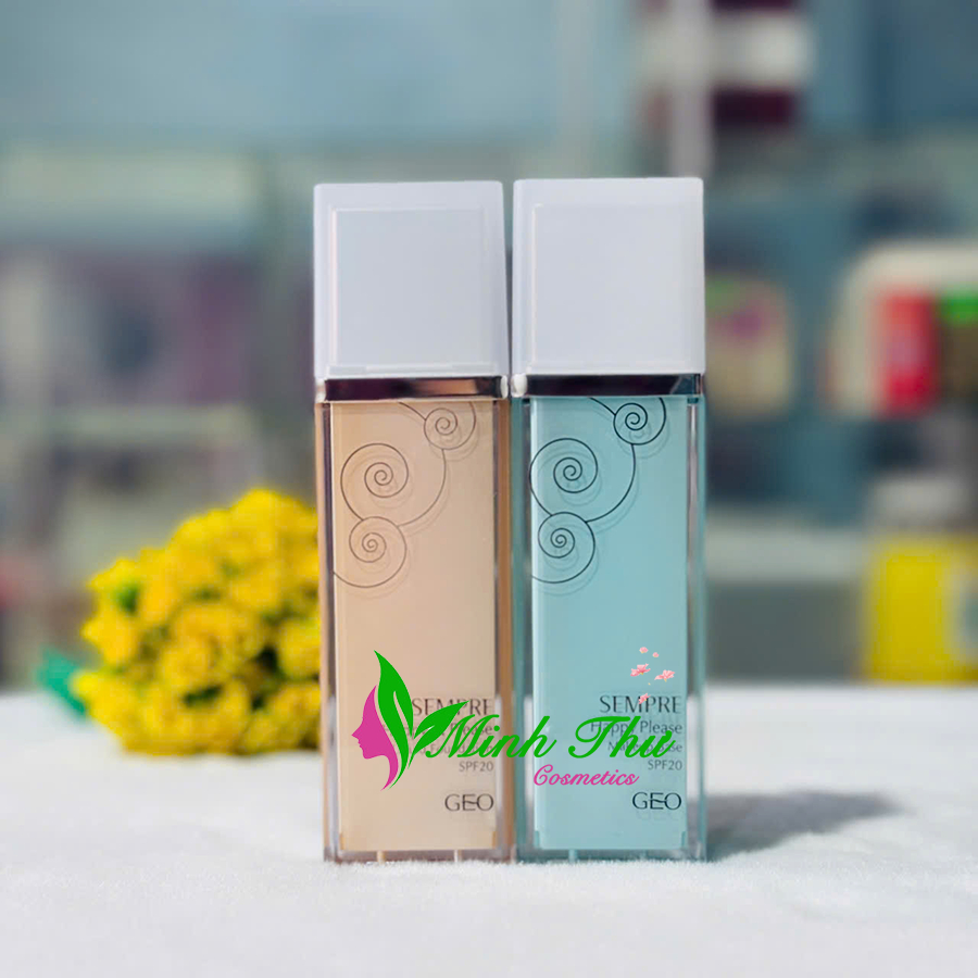 GEO Sempre Happy & Please SPF20 - Kem Lót, Kem Nền GEO Sempre Happy & Please Hàn Quốc