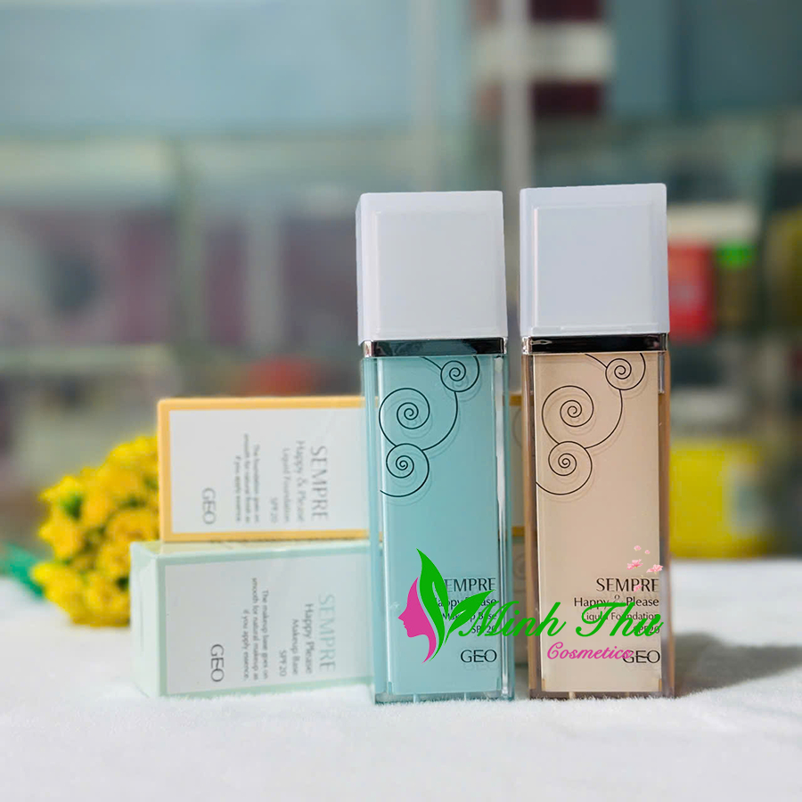 GEO Sempre Happy & Please SPF20 - Kem Lót, Kem Nền GEO Sempre Happy & Please Hàn Quốc