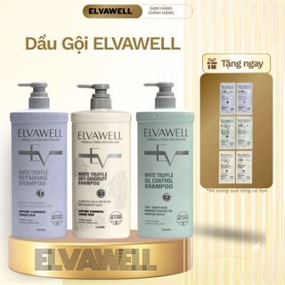   Gội lẻ  Dầu gội Elvawell White Truffle mềm mượt tóc giảm gàu sạch dầu bết hương thơm nước hoa 