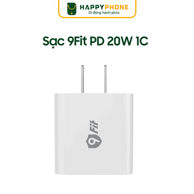 Củ Sạc 9Fit Sạc Nhanh PD 20W USB-C - Hàng Chính Hãng