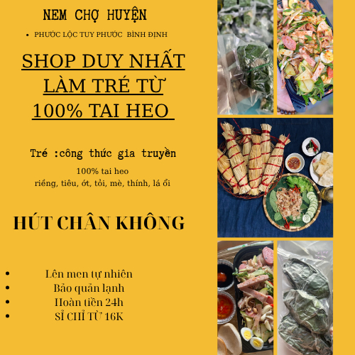 tré rơm bình định đặc sản bình định
