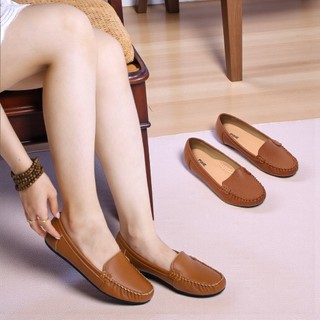 Giày Mọi Da Bò Thật Đế Mềm Pixie 3254