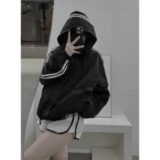  Áo khoác gió nữ Áo gió thời trang có kẻ sọc tay - Minh Nguyệt Shop 