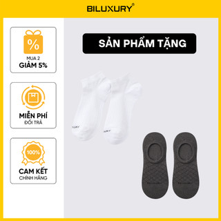   SẢN PHẨM TẶNG  Tất Nam Tất Lười Cổ Thấp Biluxury Vải Trúc Thoáng Nhẹ Kháng Khuẩn 