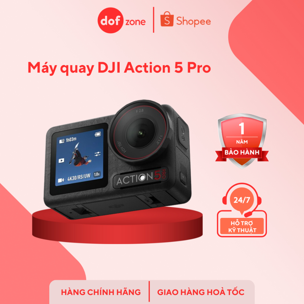 DJI Osmo Action 5 Pro - Chính hãng BH 12 tháng | BigBuy360 - bigbuy360.vn