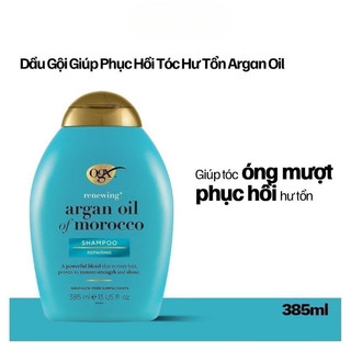 Dầu gội đầu OGX giúp tóc chắc khoẻ dày tóc/ống mượt phục hồi hư tổn/ vào nếp dung tích 385ml