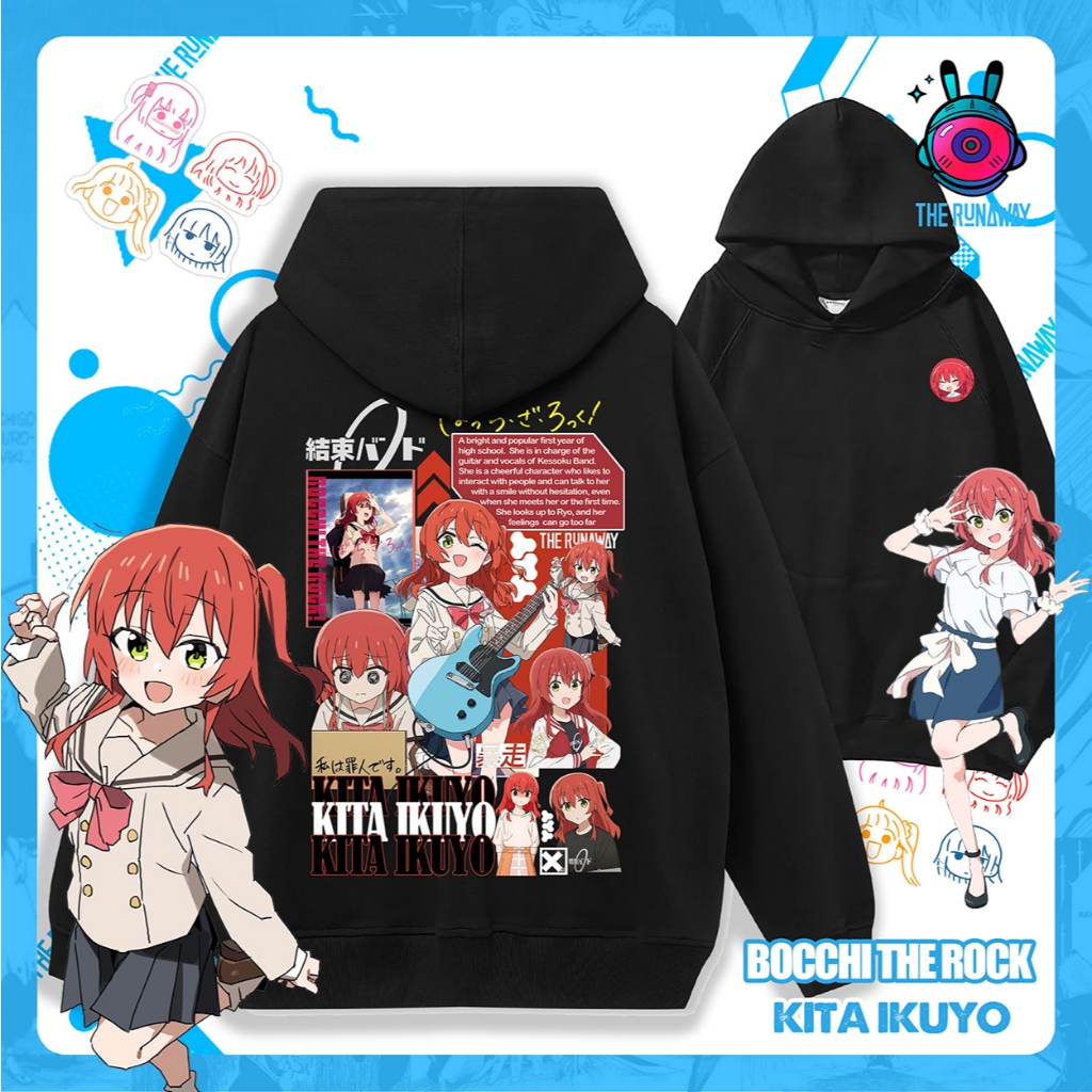 Áo Hoodie Bocchi The Rock: Kita Ikuyo Maximum Nam / Nữ by The Runaway