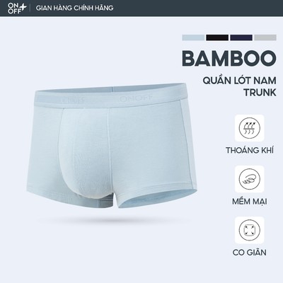 Quần lót nam trunk ONOFF chất liệu bamboo spandex - 18UO25A085